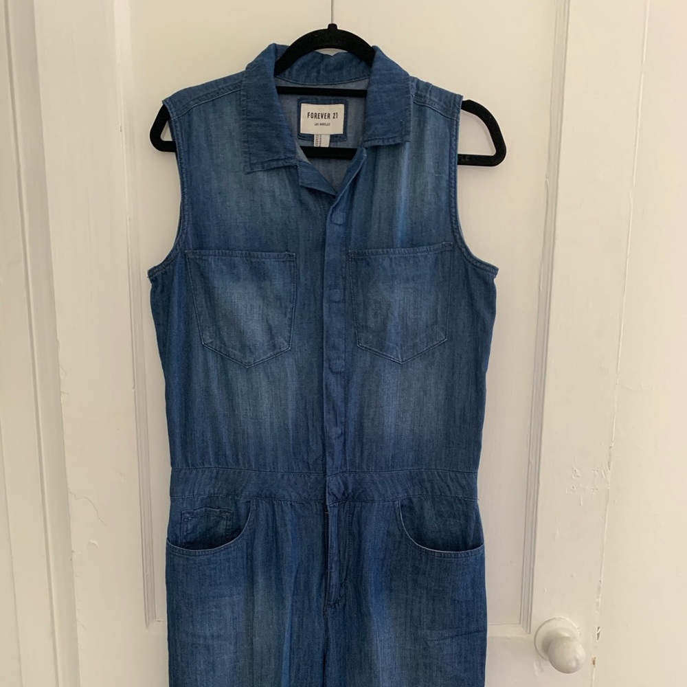 Denim Jumpsuit